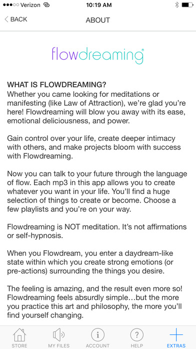 Flowdreaming for Meditation screenshot 2