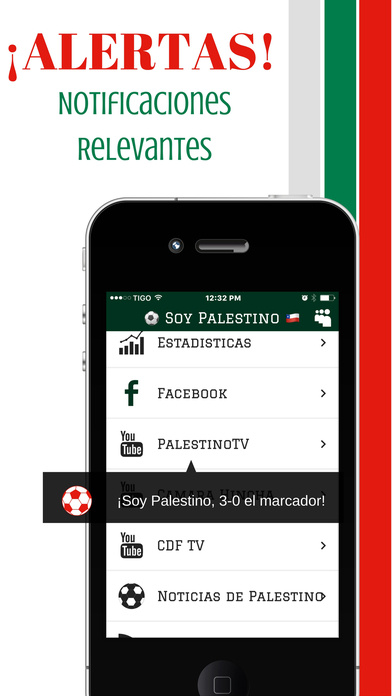 Yo Soy Palestino - Fútbol de Santiago de Chile screenshot 2
