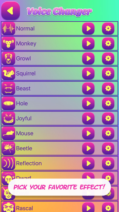 Voice Changer Sound Effects & Funny Prank Recorder screenshot 3