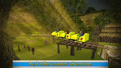 Roller Coaster Ride Simulator & Amusement Park 3d screenshot 2