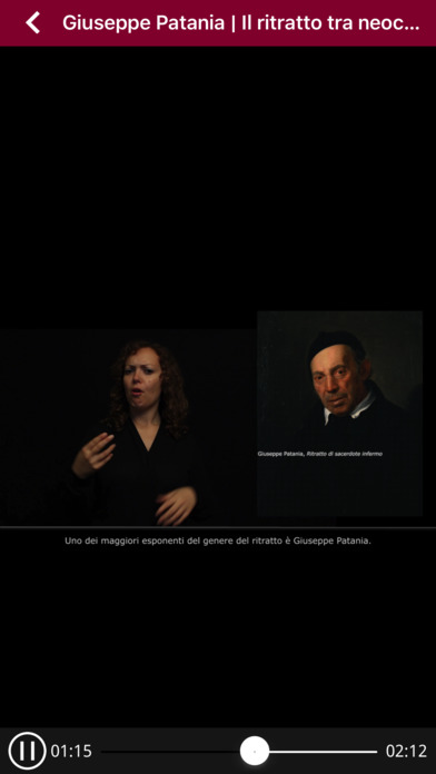 Segni d’Arte Videoguida in LIS screenshot 3