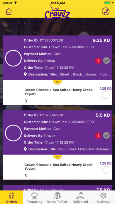 Cravez Merchant(Rest. Manager) screenshot 2