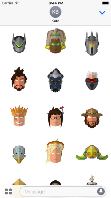 Heroes of the Future Stickers screenshot 2
