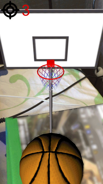 Augmented Reality Basketball Game screenshot 3