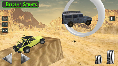 4x4 Offroad Jeep Hill Climb & Dubai Rally Racing screenshot 4