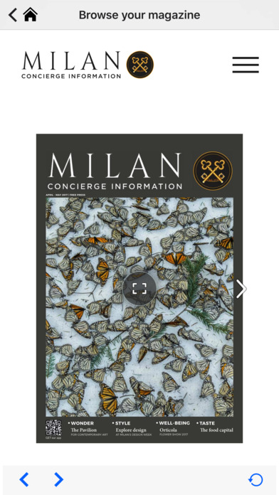 Milan Concierge Information screenshot 2