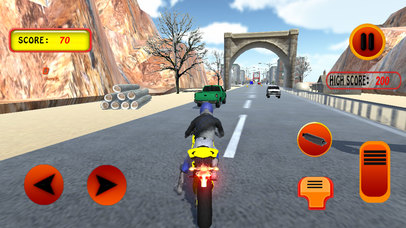 3D Moto Bike Racer screenshot 4