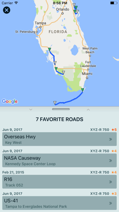 ROADSTOCK | Touring GPS Logger screenshot 4