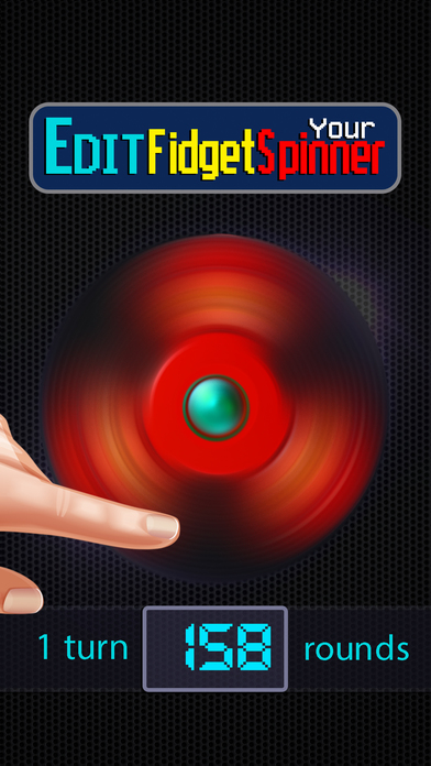 Fidget Spinner: Finger Create screenshot 2