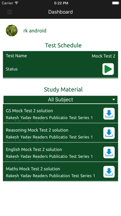 RYP Online Tests screenshot 3