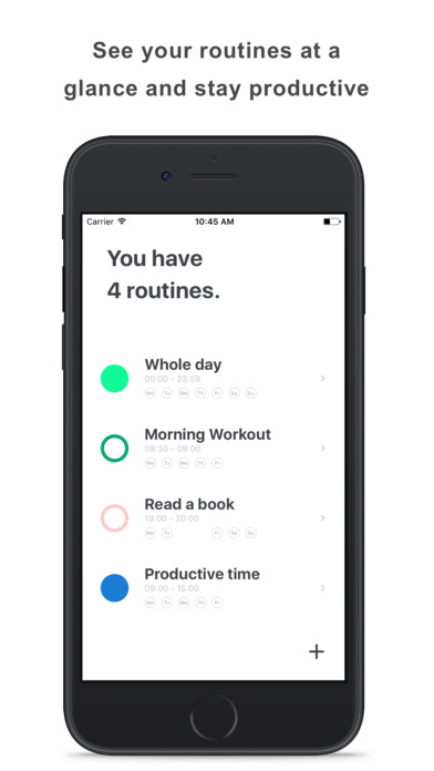 Time Left - How much time is left in your routines screenshot 2