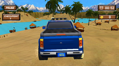 3D Offroad Water Surfer Truck Mania Sim screenshot 2