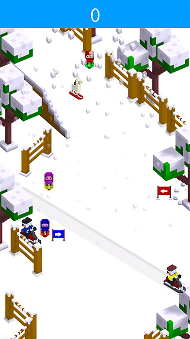 Downhill Snowboarding screenshot 2