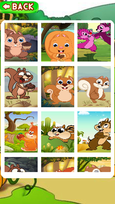 Jigsaw Kids Puzzles Chipmunk Squirrel Games screenshot 2
