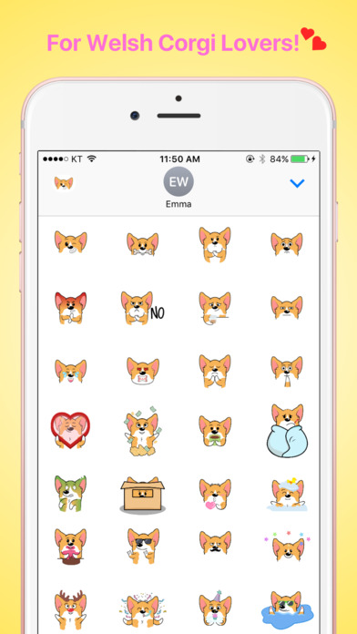 CorgiMOJI - Welsh Corgi Emoji & Stickers screenshot 4