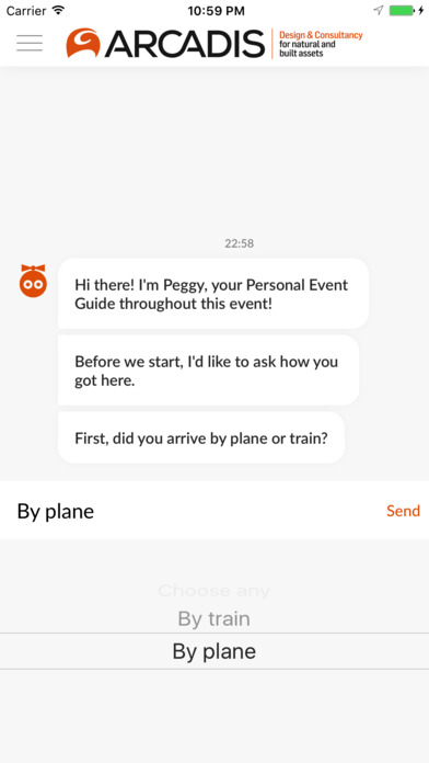 Peggy - Personal Event Guide screenshot 2