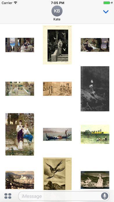 Wilhelm Kotarbinski Artworks Stickers screenshot 2