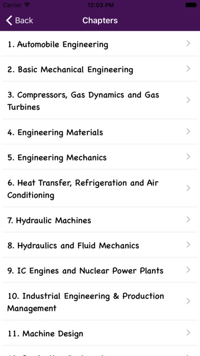 Mechanical Engineering Chapter Wise Quiz screenshot 2