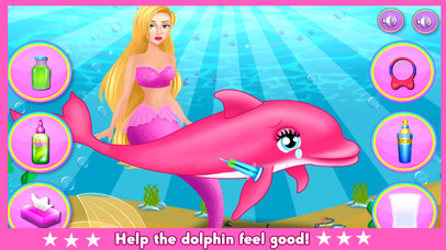 Princess Cute Dolphin Caring screenshot 3