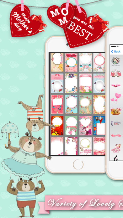 Mother’s Day Photo Frames Stickers HD screenshot 3
