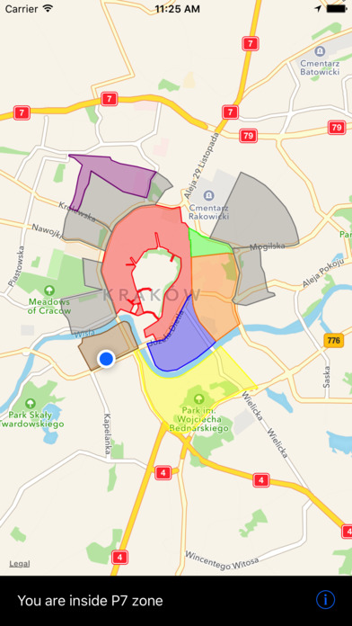 Cracow Parking Zones screenshot 2
