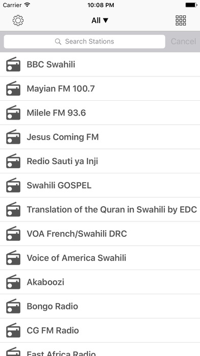 Radio FM Swahili online Stations screenshot 2