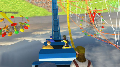 Crazy Roller Coaster 3D Ride Game screenshot 4