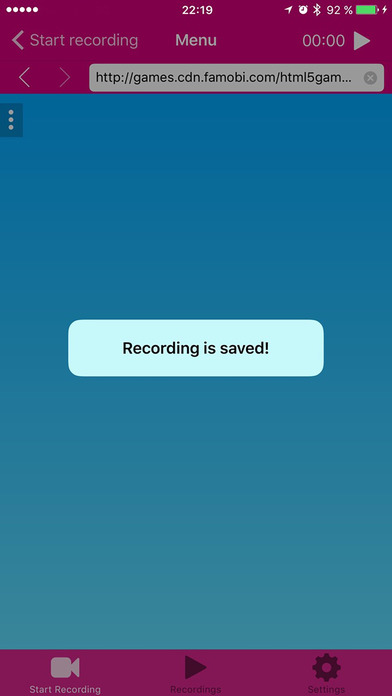 Browser Recorder - Record Video for Browse screenshot 2