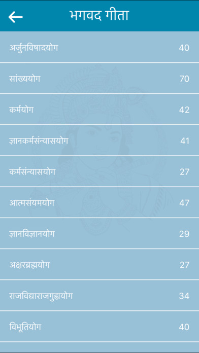 Bhagavad Gita Hindi - Offline screenshot 3