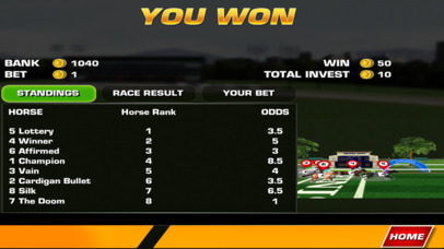 Horse Race Virtual Betting screenshot 3