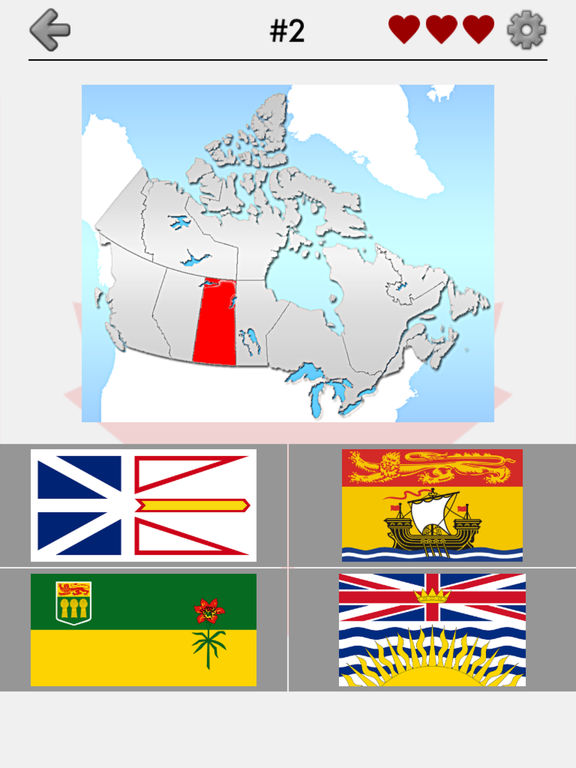 App Shopper Canadian Provinces and Territories Quiz of Canada (Games)