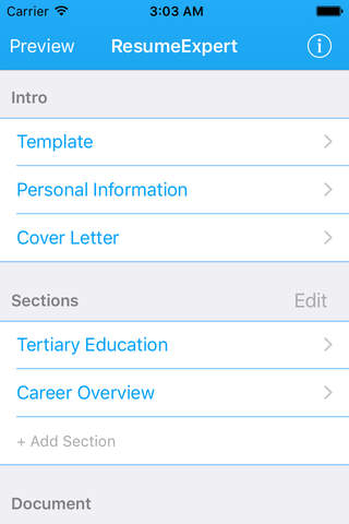Resume Builder: CV Template screenshot 3