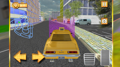 Real City Taxi Simulator - Crazy Car Driving 3D screenshot 3