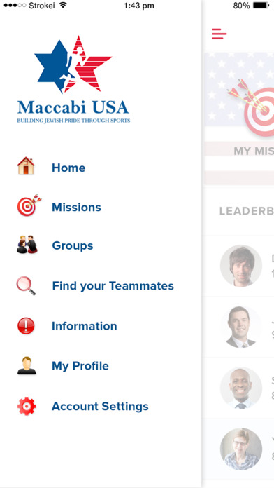 Maccabi USA screenshot 2