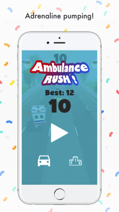 Crazy Driver Ambulance screenshot 4