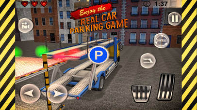 Luxury Car Parking Simulator – Transport Truck screenshot 4