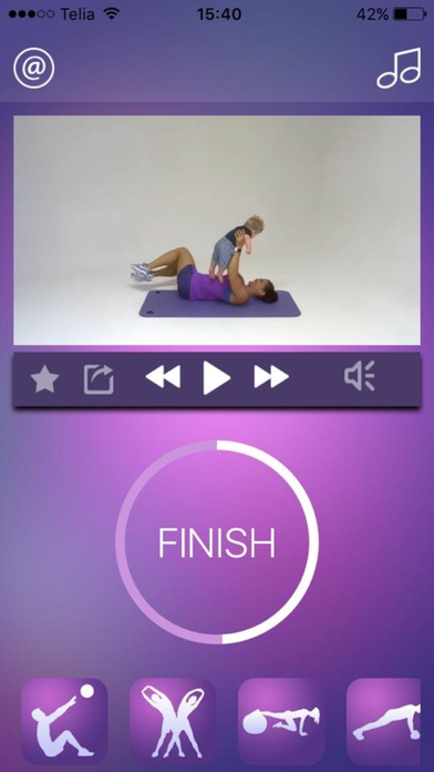 Baby Workout - Post Pregnancy Training Exercises screenshot 4