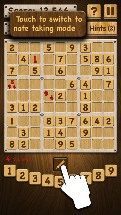 Sudoku Wood Puzzle screenshot 3
