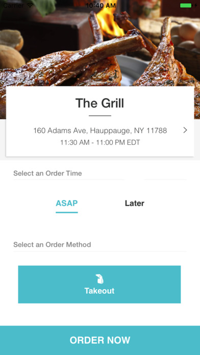 The Grill App screenshot 2