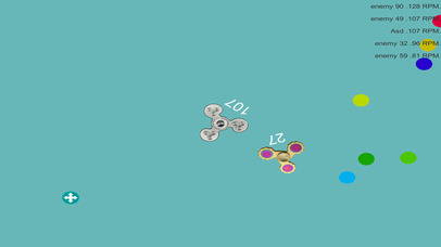 Spinny Fidget Spinners Battle screenshot 3
