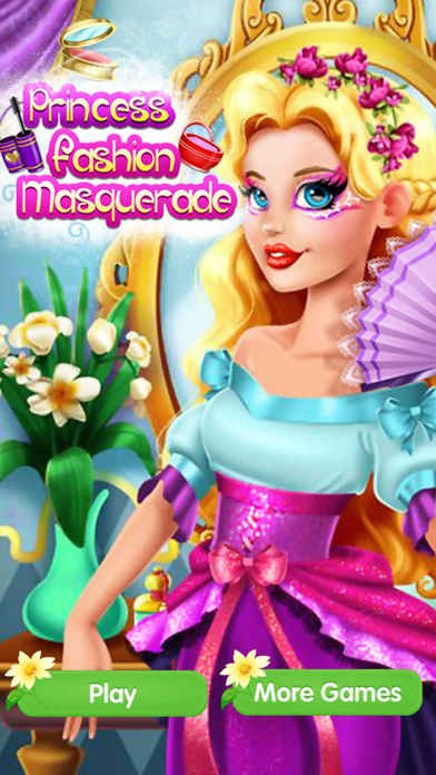 Princess Fashion Masquerade - Girls Games for kids screenshot 2