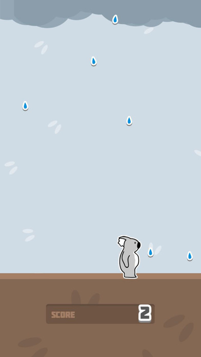 Koala in rain-Help Koko stay away from raindrops screenshot 3