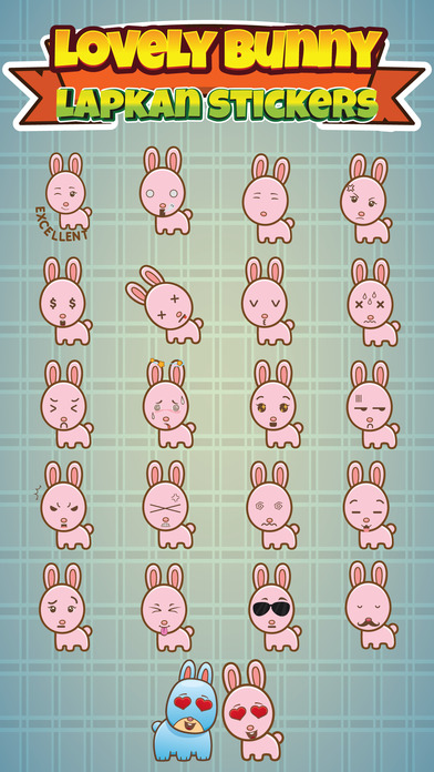 Sticker Me Lovely Bunny screenshot 2