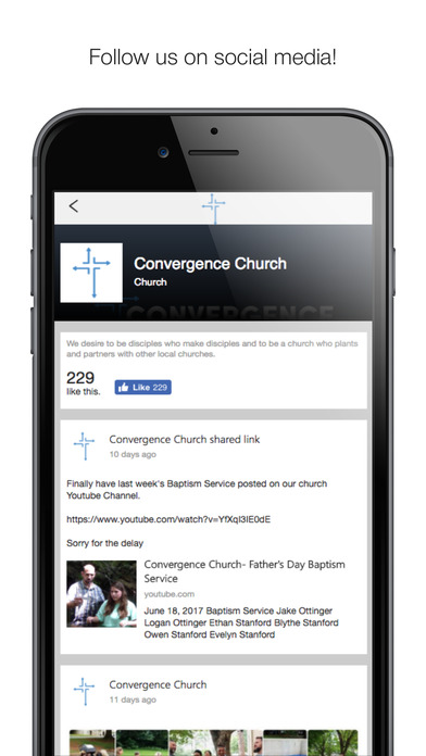 Convergence Church App screenshot 3