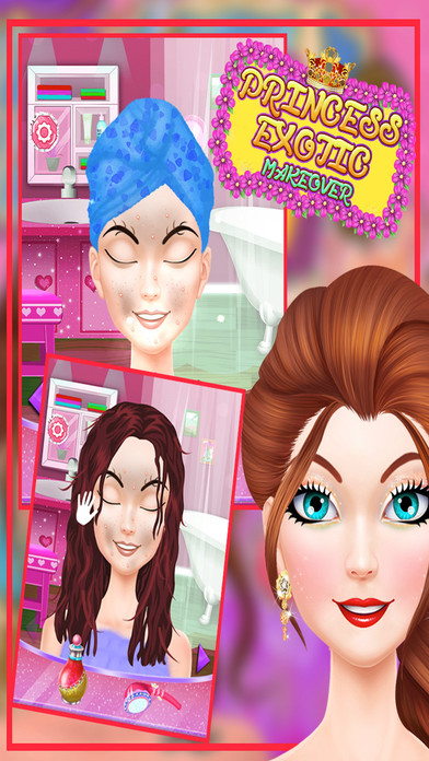 Princess Exotic Makeover screenshot 2
