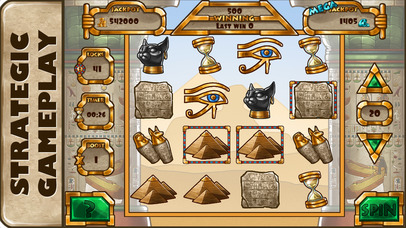 Nefertiti's Quest : Slot screenshot 2