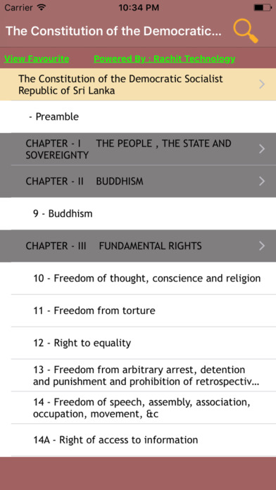 Constitution of Sri Lanka screenshot 2