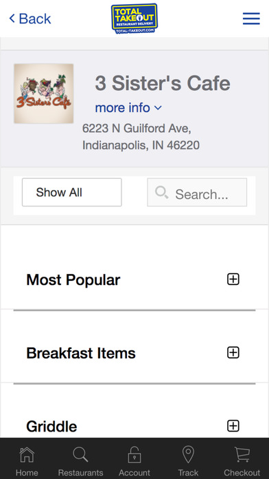 Total Takeout Delivery screenshot 3