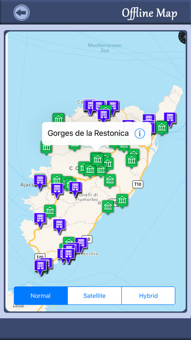 Corsica Island Offline Guide screenshot 2