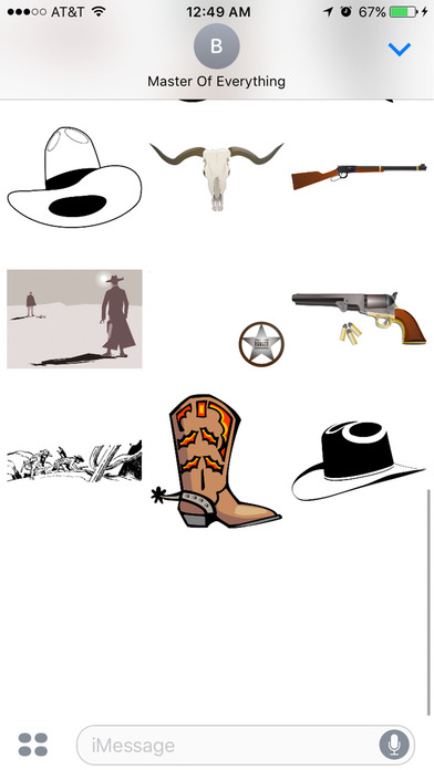 Western Stickers : Get on your Horse and Ride screenshot 2